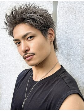 アイトーキョー 池袋(AI TOKYO) シルバーアッシュアップバング