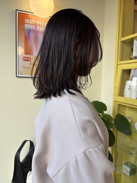 ヒントステーション(HINTSTATION) 〈浅草 半個室〉ダークラベンダー/ミディアムレイヤー