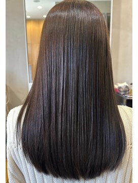 リレーション(Relation) 黒髪暗髪☆愛されストレートロング20代30代40代髪質改善