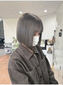 ♪グレー/グレージュ/ブリーチ/ボブ