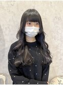 【kotone】黒髪ロング＊姫カット