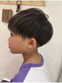 キッズカット×ツーブロック