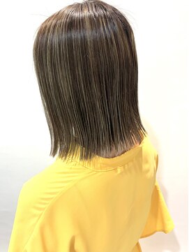 ロンド ロワール 門前仲町(Lond Loire) 前髪顔周りレイヤー髪質改善白髪染めショートボブ門前仲町0421