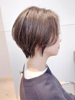 リブランド 銀座(REBRAND)&nbsp;グレージュ小顔ハンサムショート耳掛け