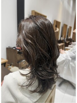 ヘアリゾート粋 リマ 銀座店(lima) 髪質改善/イルミナグレージュカラー【田口春奈】