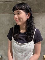 ハマモト&nbsp;前髪パーマ