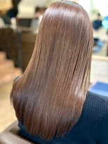 シュモレポルターレ(Shumore portare)&nbsp;美髪縮毛矯正/ミディアムヘア/暗めカラー/グランマッシュ/東雲