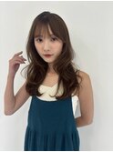 ふんわりカールヘルシースタイルルーズヘアショコラアッシュ