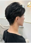 【Haruna】メンズカット×フェザーパーマ (名古屋/栄/韓国)