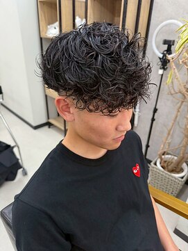 アリープパロット(ALEAP parrot) メンズパーマ/ツイストスパイラル【ALEAP parrot/大西】