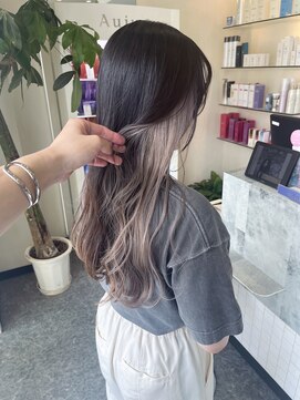 美容室 サワコ 国府店(SAWAKO) イヤリングシルバーグレージュ