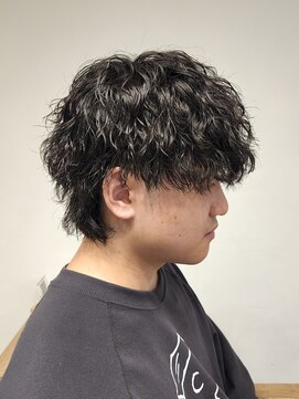 ニアウ 伊勢崎連取店(Niau) マッシュウルフ波巻きスパイラルパーマ