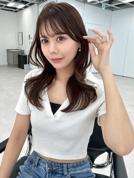 ユーフォリア エヌ 池袋サンシャイン通り店(Euphoria +n) 韓国くびれロング レイヤーオルチャン小顔前髪 艶髪