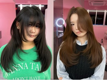 ダズリングディア(Dazzling Deer)の写真/【最新トレンド×似合わせ】トレンドの顔周りレイヤーカットであなたらしく絶対盛れる!