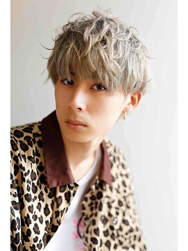 ショートマッシュウルフ×シルバーアッシュ