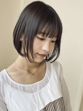 大人ぱつっとボブ【iludaセンター北】