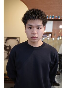 エディ(Edy) メンズスパイキーショート刈り上げスパイキーボックスショート