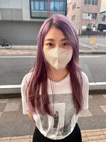  fit stand 千葉/ショートボブ/カット/パーマ/ダブルカラー/トリートメント/縮毛矯正&nbsp;イメチェン/ピンクベージュ/アンブレラカラー[千葉]