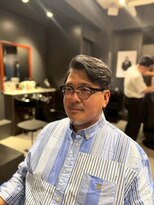 ザ マン ニューヨーク 神谷町店(THE MAN NewYork)&nbsp;大人外国人風メンズイケオジフェード：安良城瑠夏