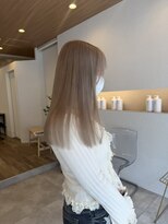ウタリ(utari)&nbsp;透明感ミルクティー【難波 桜川/ケアブリーチ】