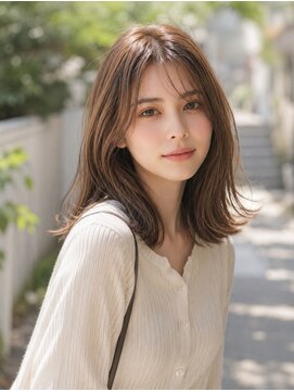 グロウ 赤羽(grow) くびれヘア×透明感ブラウン