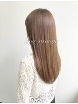 ヘアオーブロジック(HAIR orb LOGIC) ストレート ロング 縮毛矯正