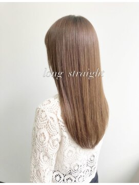 ヘアオーブロジック(HAIR orb LOGIC) ストレート ロング 縮毛矯正