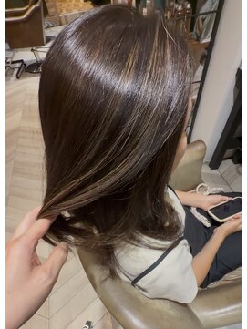 ヘアー オーシャン(HAIR OCEAN) チリチリにならないブリーチハイライト