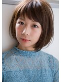大人かわいいショートボブ