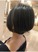 【morio鶴瀬】オトナカラー前下がりボブ