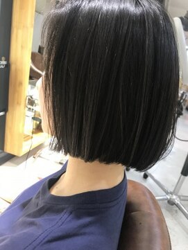 ヘアデザインクラフト(hair design CRAFT) 【CRAFT】切りっぱなしブラントボブ