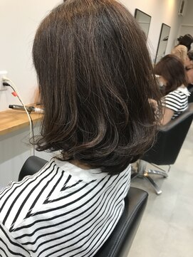 ヘアアンドアイラッシュ リンカ(HAIR&EYELASH LINKα) 肩上ワンカールボブ