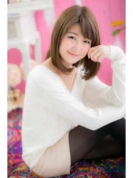 ミック ヘアアンドビューティー 大山店(miq  Hair&Beauty) 好感度大！お嬢様ストレート