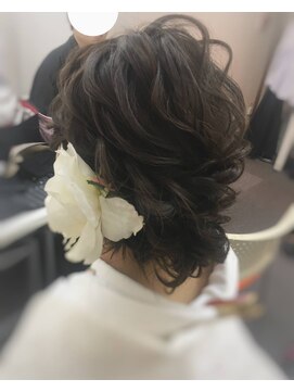 ヘアアンドケア エジェリラボ(hair&care egerie lab) 結婚式ヘアメイク＆着付け