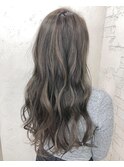 コントラストハイライト/グレージュ/波ウェーブ 錦糸町北口