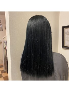 ヘアーメイク ララ(HAIR MAKE LALA) カーキカラー　ロング