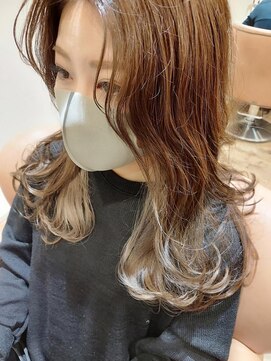 ルチカ(Luccica) 【Luccica】インナーカラー×レイヤーボブ