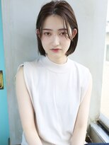 バース(BIRTH)&nbsp;天神【BIRTH】Aラインボブ×マロンベージュ　3