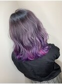 【北見】＃ラベンダーアッシュ＃インナーカラー