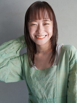 カンナ(Canna) ベビーバング/ウルフ/ショコラベージュ/髪質改善/TOKIO/20代30代