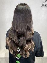 アンク クロス 池袋北口店(ANKHCROSS) 《アンククロスYUKI》韓国風インナーカラー ロアシールエクステ