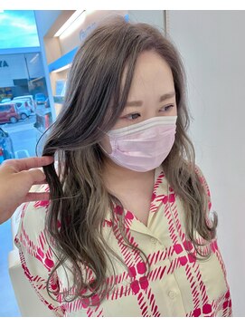 カッツ 駅家店(CUT S) グレージュ×インナーベージュ