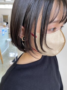 ヒルズ(BiBi hills) 高知 南国市 BiBi hills　顔まわり　ボブ