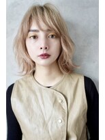 クレドガーデン 綾瀬店(CRED GARDEN) 大人可愛い20代30代40代前下がりひし形小顔ボブ丸みミディ綾瀬35