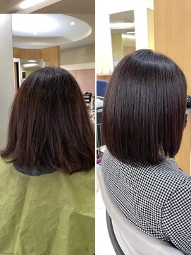 スパ ヘアーデザイン(SPA hair design) 髪質改善カラー