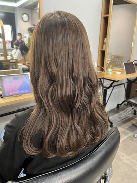 カノエ 宇部小串店(canoe) 髪質改善カラー/栗色/髪質改善縮毛矯正/髪質改善/韓国風