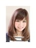 【さらさら艶髪へ】organic縮毛矯正＋カット＋FIBREPLEXトリーメント　¥17280
