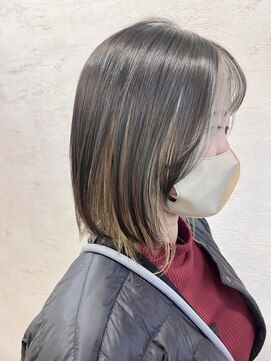 アンジェリカ(Angelica Total Beauty Lifestyle Design) 前髪インナーカラー