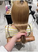 透明感たっぷり髪質改善トリートメント◎
