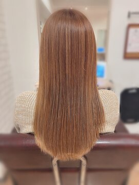 エニィ 池袋西口(Any) 黒髪/グレーベージュ/レイヤーロング/前髪パーマ/池袋